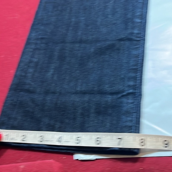 ARISTOCRAT Kent dark BLUE Denim Jeans women’s 31 COTTON blend straight, 9” rise - Picture 8 of 15